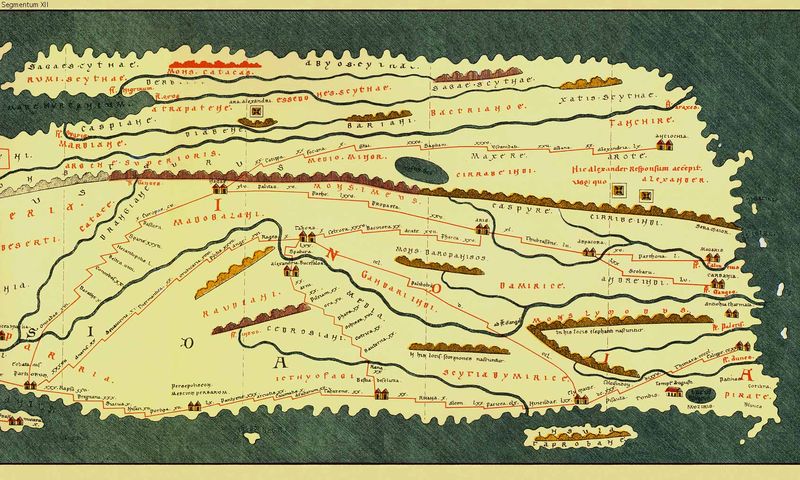 TABLE_PEUTINGER_SEGMENT XII